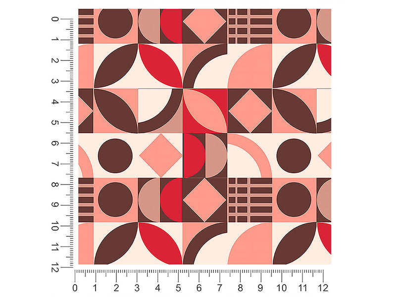 dogwood rose mosaic 1ft x 1ft Craft Sheets