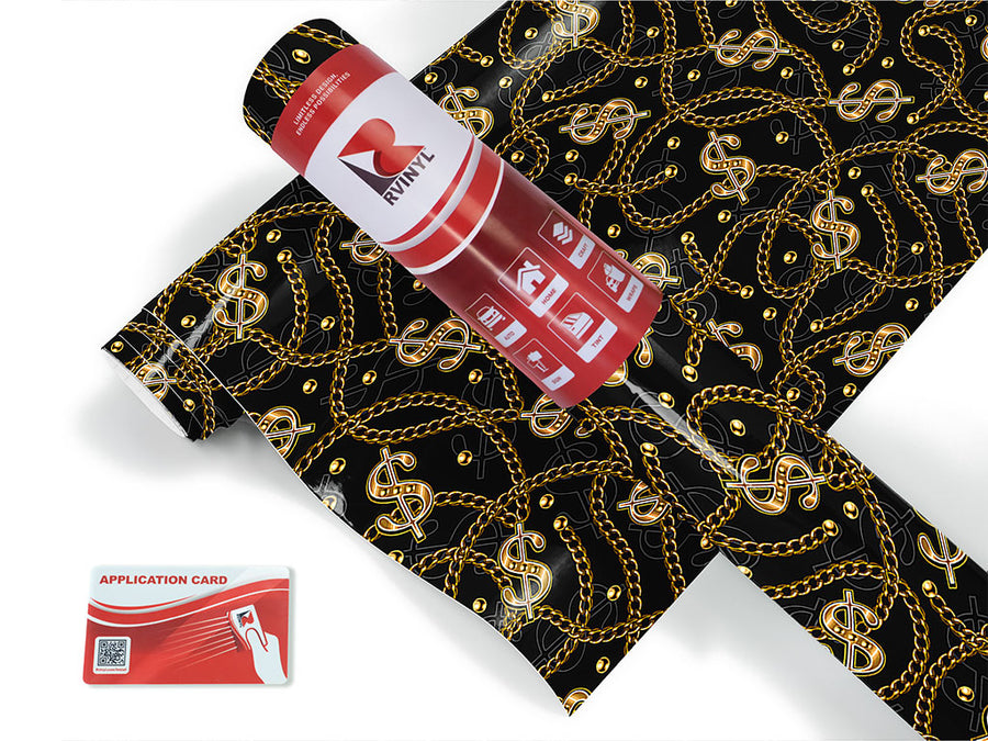 dollar bills bling Craft Vinyl Roll