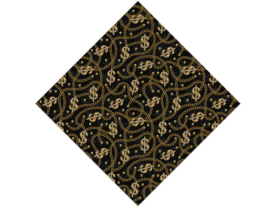 Dollar Bills Bling Vinyl Wrap Pattern