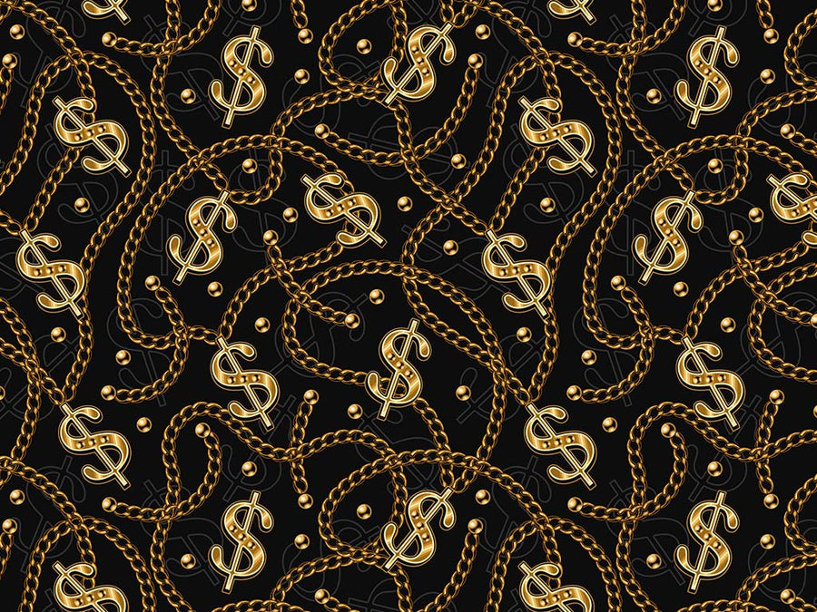 Dollar Bills Bling Vinyl Wrap Pattern~Rwraps Series 914 Digitally Printed Vinyl Wrap~0