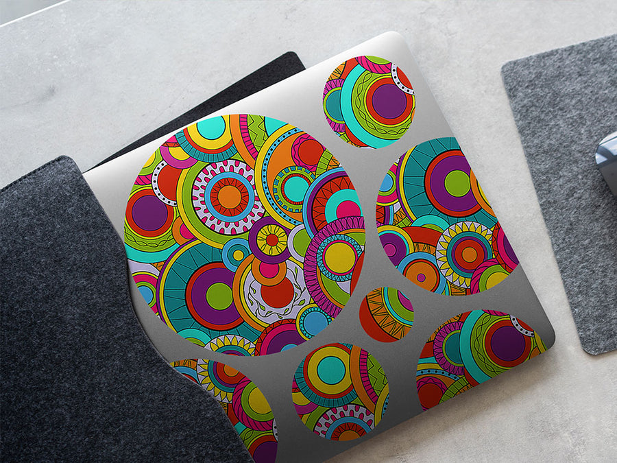 dont bother abstract geometric DIY Laptop Stickers