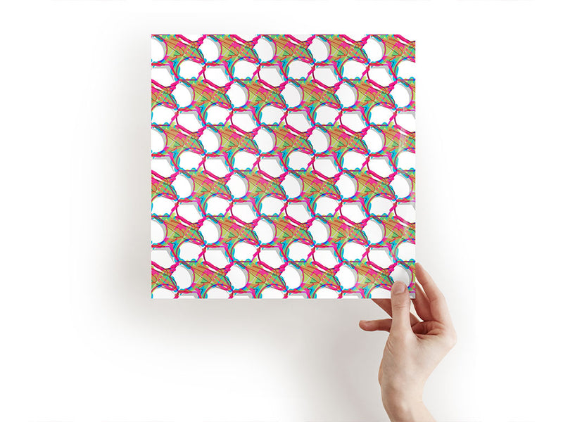 double helix abstract geometric Craft Sheets