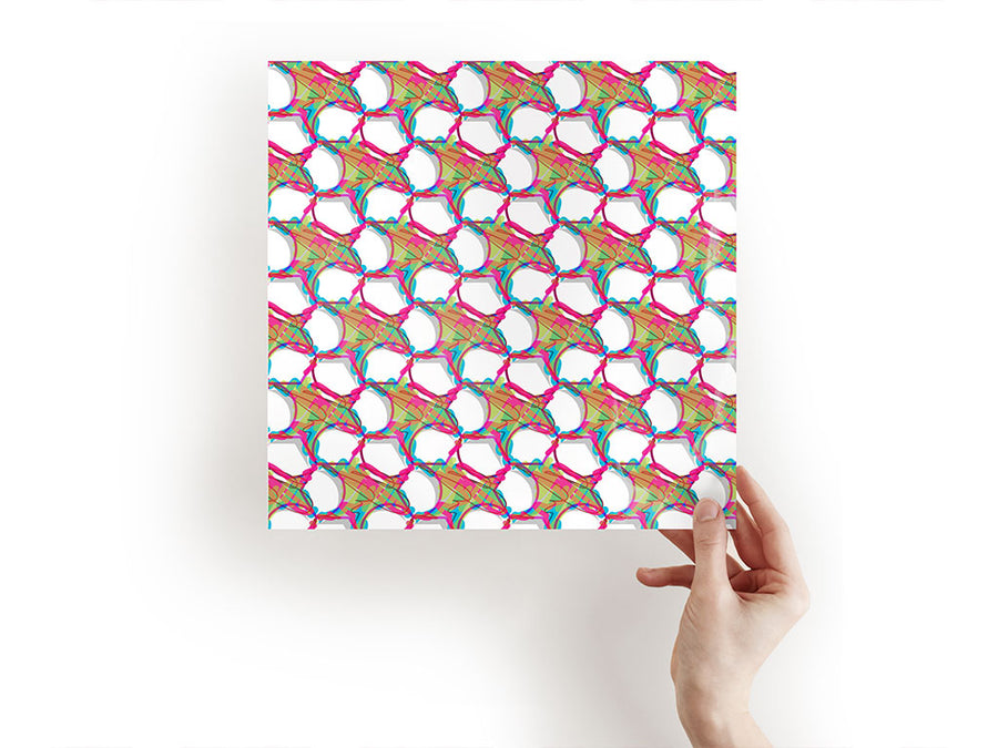 double helix abstract geometric Craft Sheets