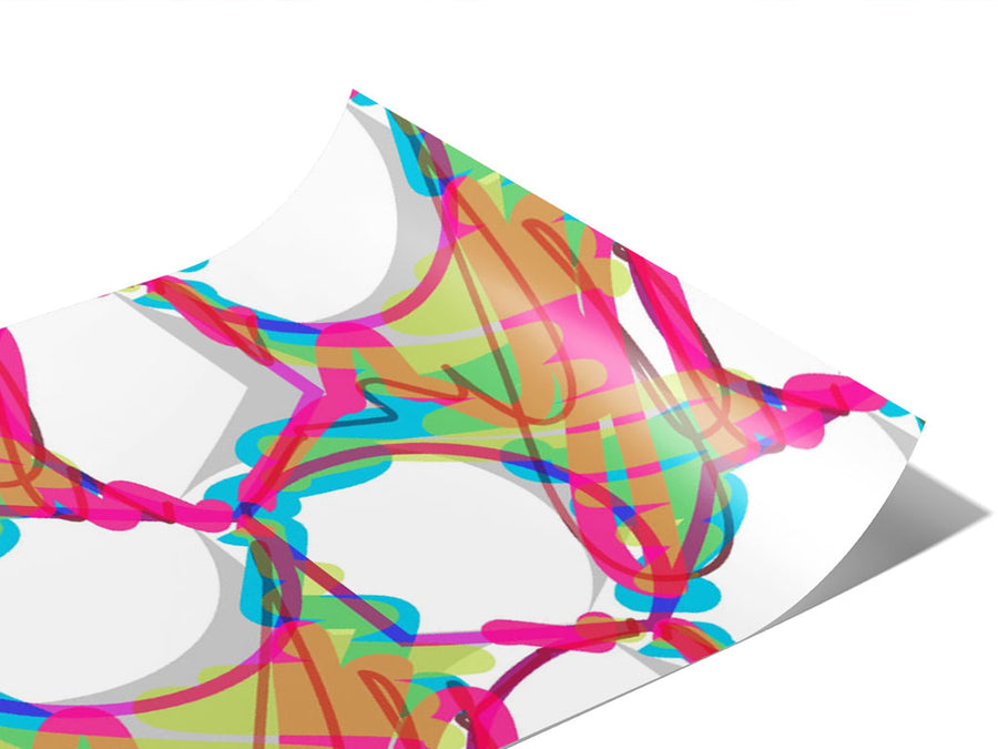 Double Helix Abstract Vinyl Wraps~Rwraps Series 914 Digitally Printed Vinyl Wrap~0