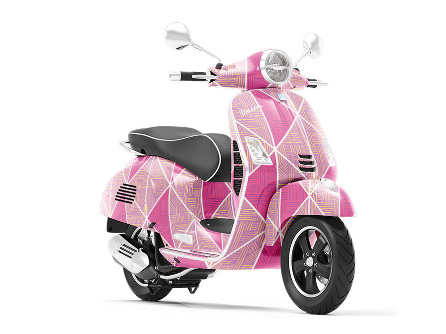 Double Pride Art Deco Vespa Scooter Wrap Film