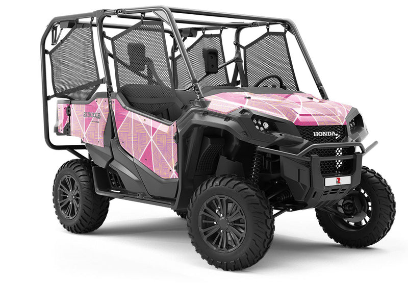 Double Pride Art Deco Utility Vehicle Vinyl Wrap