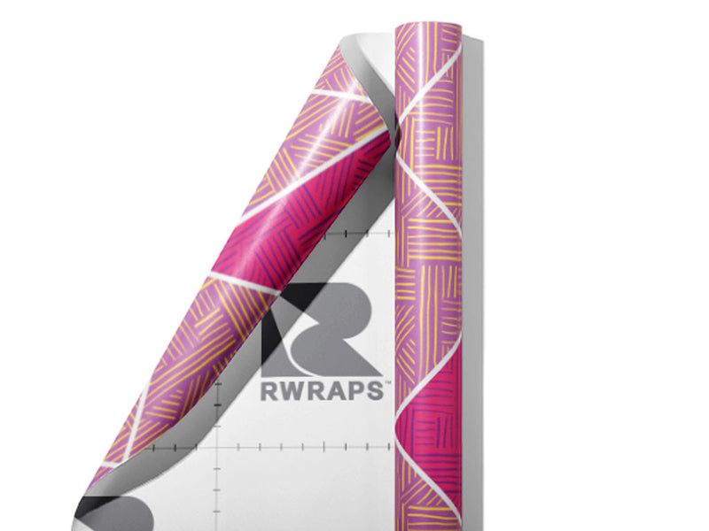 Double Pride Art Deco Wrap Film Sheets~Rwraps Series 914 Double Pride Art Deco Scrolled Sheet~3