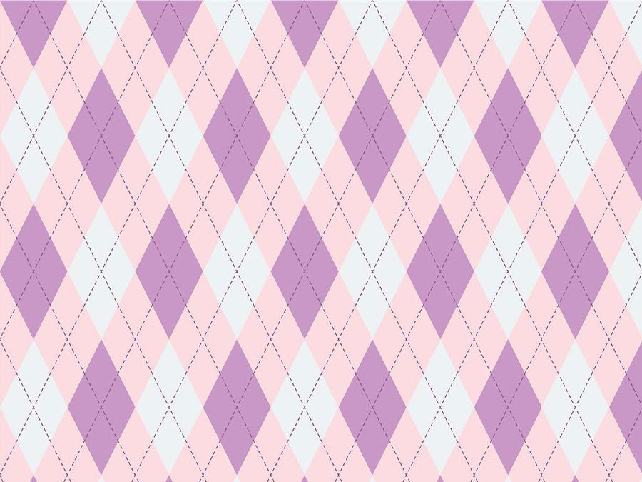 Downtrodden Thistle Argyle Vinyl Wrap Pattern~Rwraps Series 914 Digitally Printed Vinyl Wrap~0