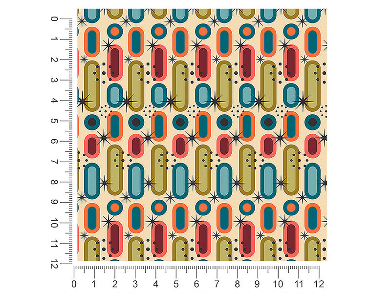 dream of genie retro 1ft x 1ft Craft Sheets