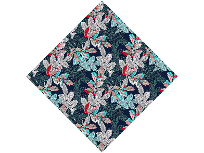 Dreamy Foliage Floral Vinyl Wrap Pattern