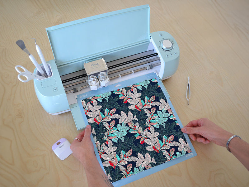 dreamy foliage floral Cricut Compatible Vinyl