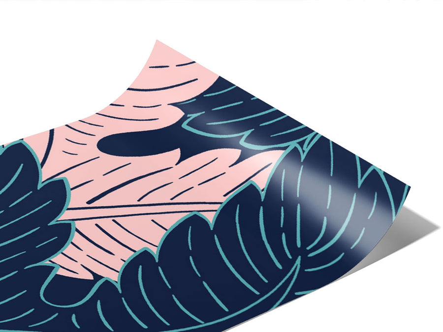 Dreamy Foliage Floral Vinyl Wraps~Rwraps Series 914 Digitally Printed Vinyl Wrap~0