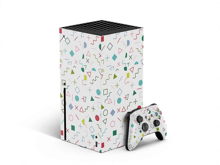 dress up abstract geometric XBOX DIY Decal