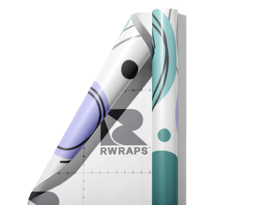 Drip Drop Abstract Wrap Film Sheets~Rwraps Series 914 Drip Drop Abstract Scrolled Sheet~3