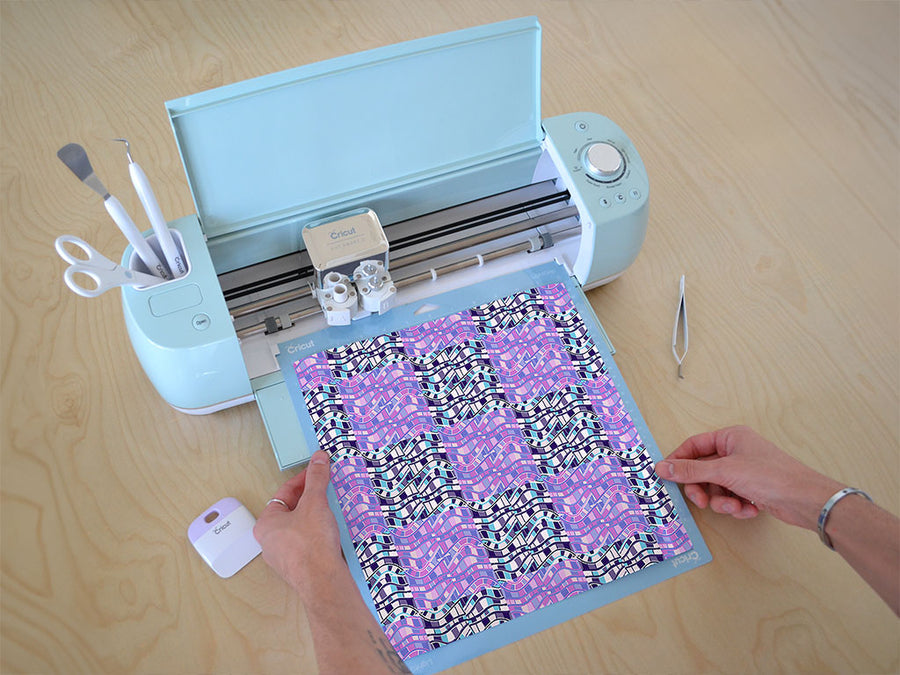 dueling rivers art deco Cricut Compatible Vinyl