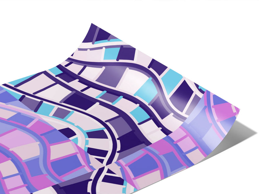 Dueling Rivers Art Deco Vinyl Wraps~Rwraps Series 914 Digitally Printed Vinyl Wrap~0