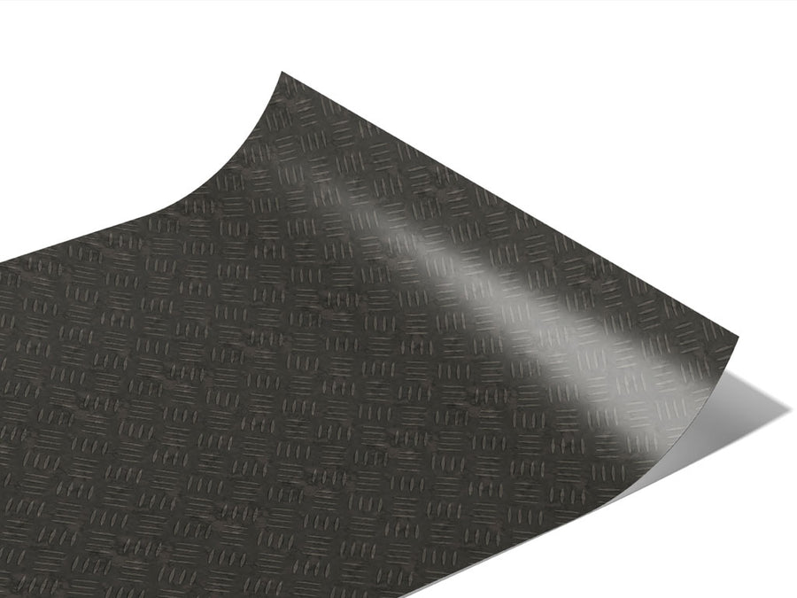 Dull Protection Diamond Plate Series Custom Printed Wrap Film~Rwraps Series 914 Diamond Plate Digitally Printed Vinyl Wrap~0