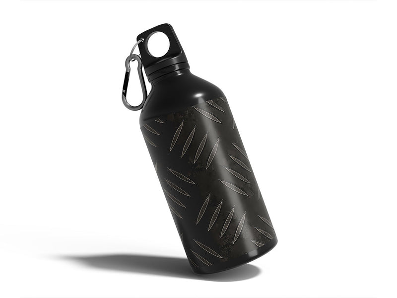 dull protection diamond plate Water Bottle DIY Stickers