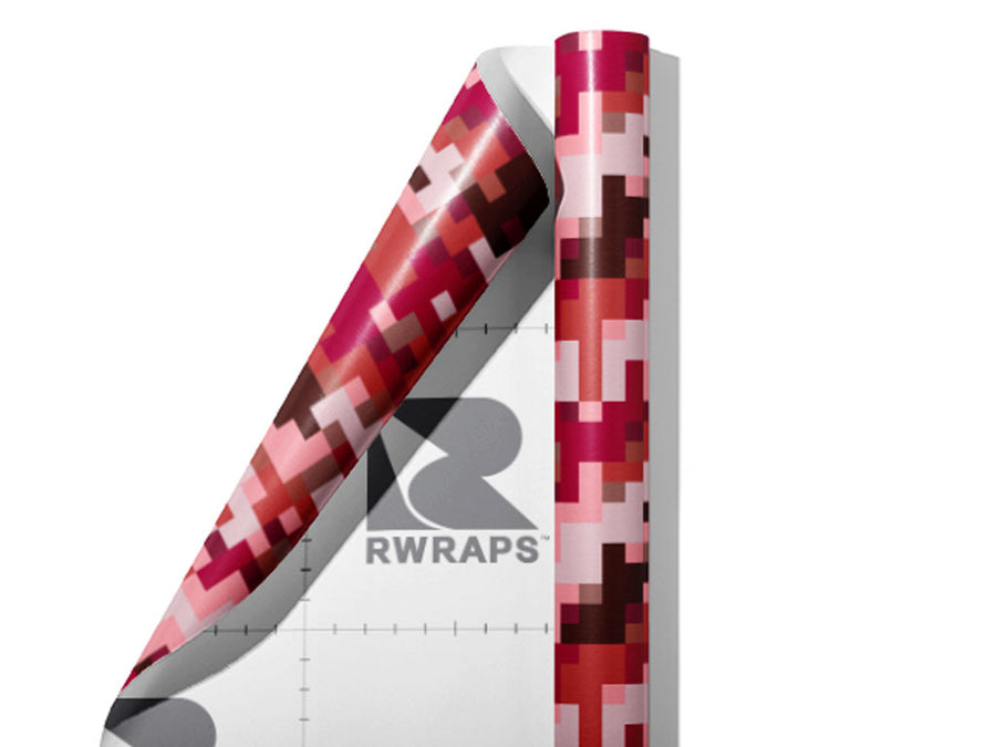 Dusk or Dawn Pixel Wrap Film Sheets~Rwraps Series 914 Dusk or Dawn Pixel Scrolled Sheet~3