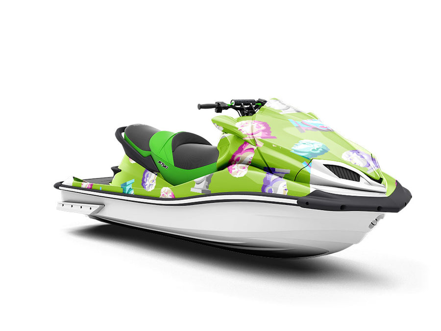 E Tu Brute Greco Roman Jet Ski Vinyl Customized Wrap