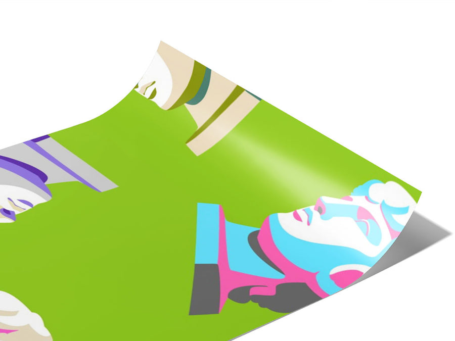 E Tu Brute Greco Roman Vinyl Wraps~Rwraps Series 914 Digitally Printed Vinyl Wrap~0