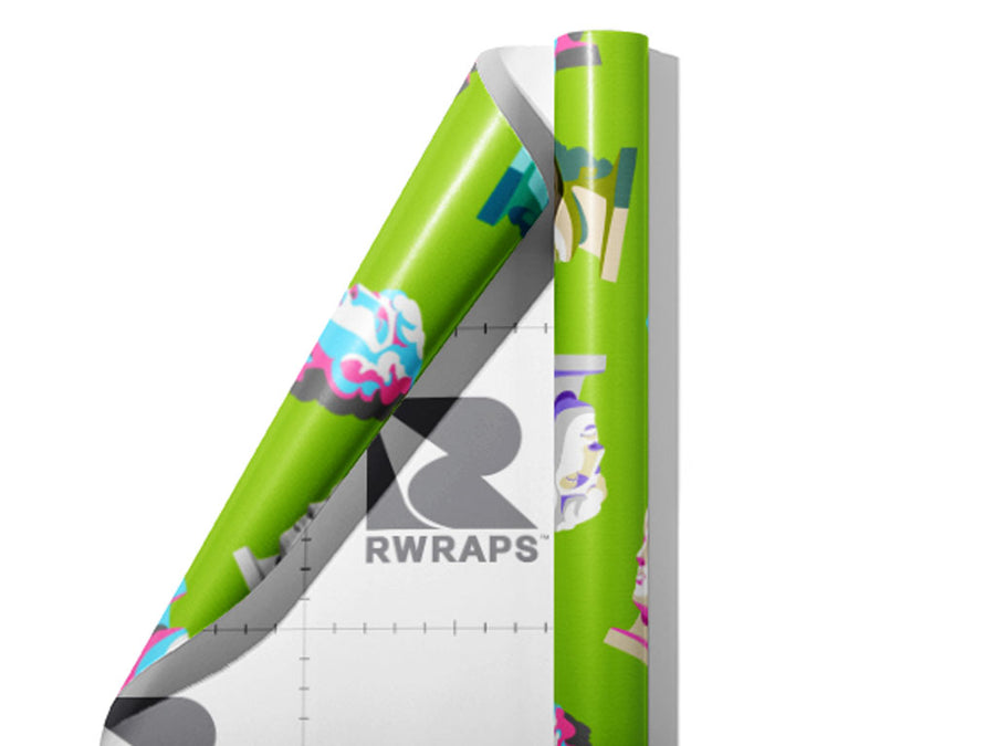 E Tu Brute Greco Roman Wrap Film Sheets~Rwraps Series 914 E Tu Brute Greco Roman Scrolled Sheet~3