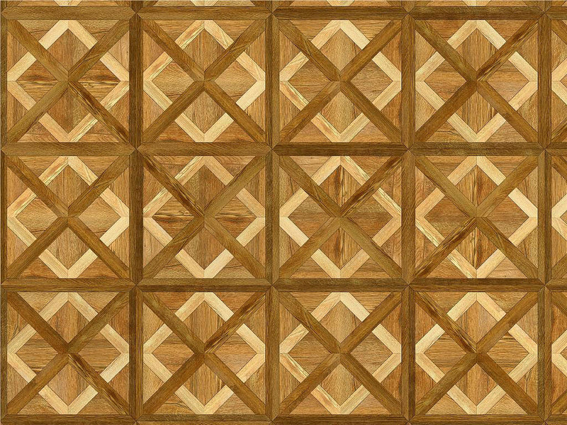 Early American Stain Wooden Parquet Vinyl Wrap Pattern~Rwraps Series 914 Digitally Printed Vinyl Wrap~0