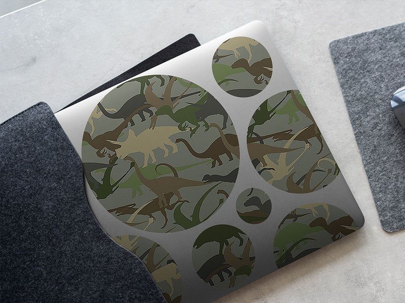 earth kings dinosaur DIY Laptop Stickers