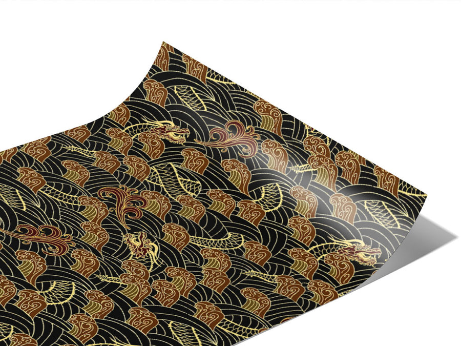 Earth Wyrms Fantasy Vinyl Wraps~Rwraps Series 914 Digitally Printed Vinyl Wrap~0