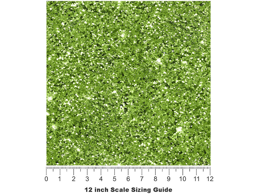 Earthen Chrysolite Gemstone Vinyl Film Pattern Size 12 inch Scale~Rwraps Earthen Chrysolite Gemstone Sizing Chart~2