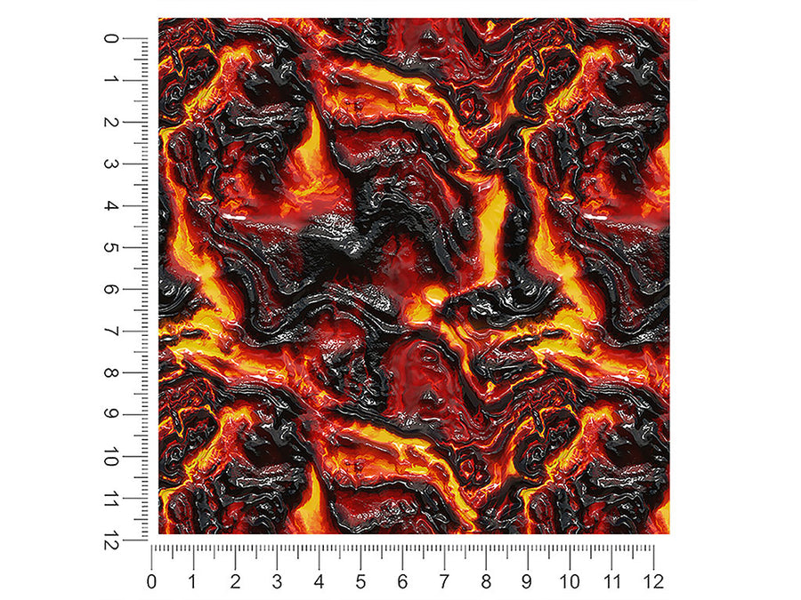 earthen core lava 1ft x 1ft Craft Sheets
