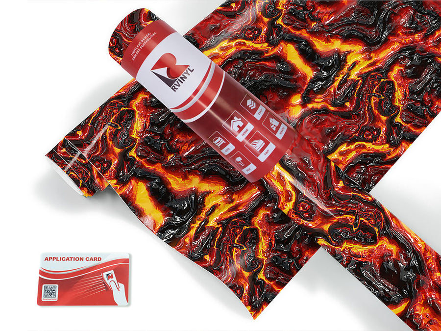 earthen core lava Craft Vinyl Roll