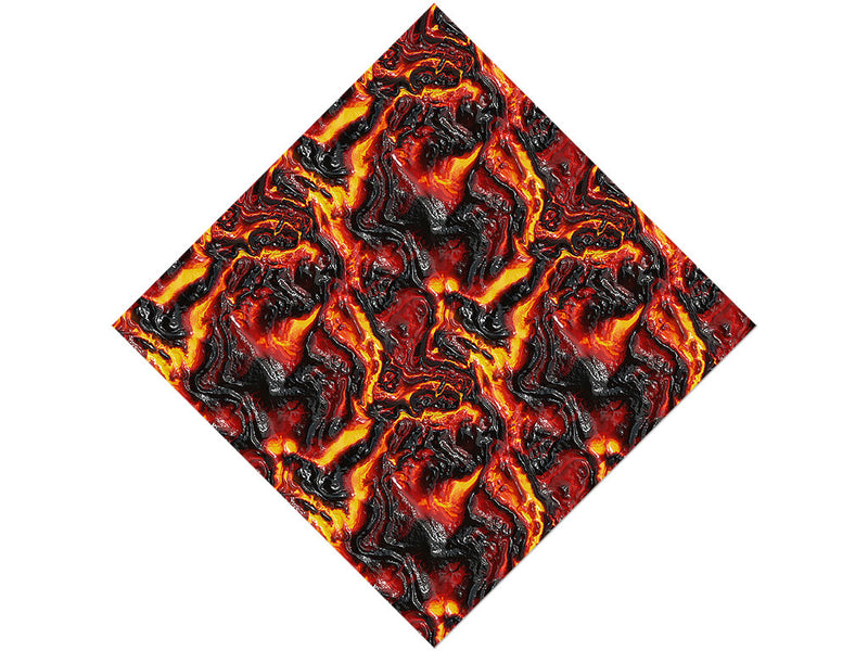 Earthen Core Lava Vinyl Wrap Pattern
