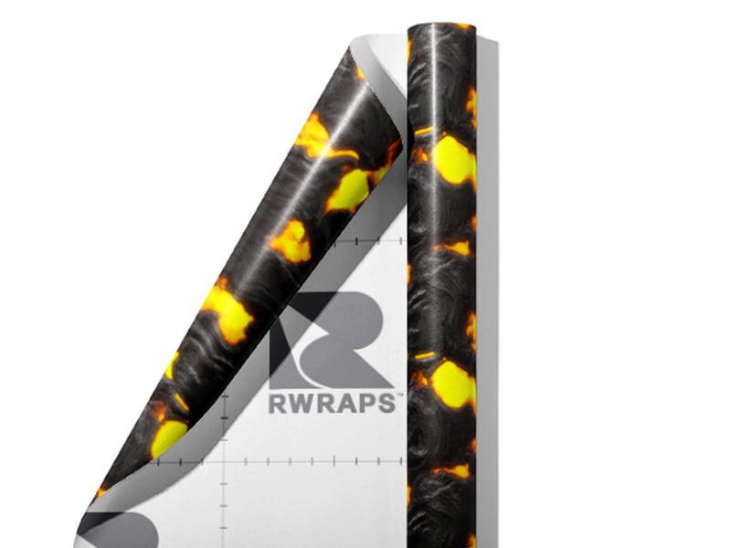 Earthen Metamorphosis Lava Wrap Film Sheets~Rwraps Series 914 Earthen Metamorphosis Lava Scrolled Sheet~3