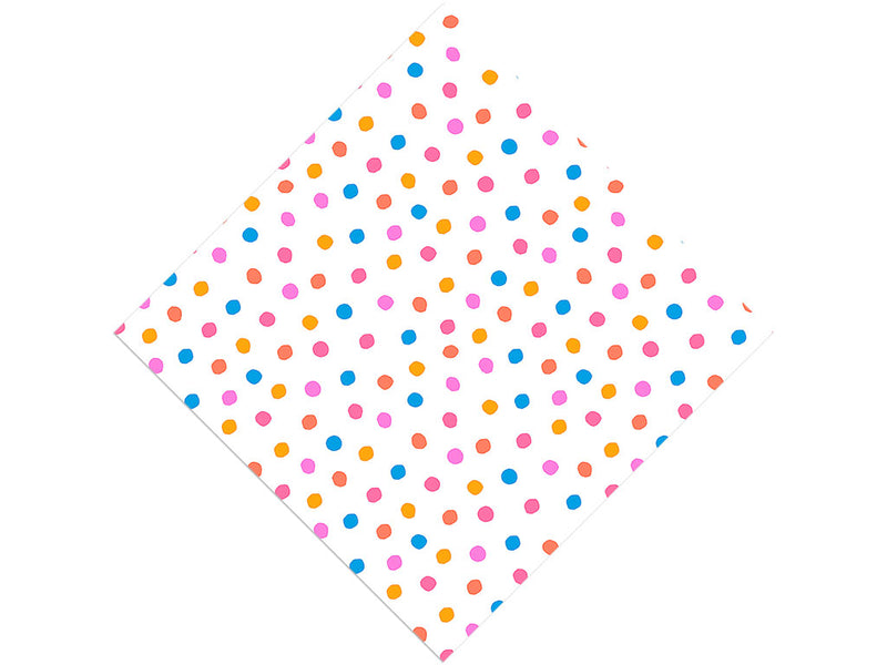 Easter Breeze Polka Dot Vinyl Wrap Pattern