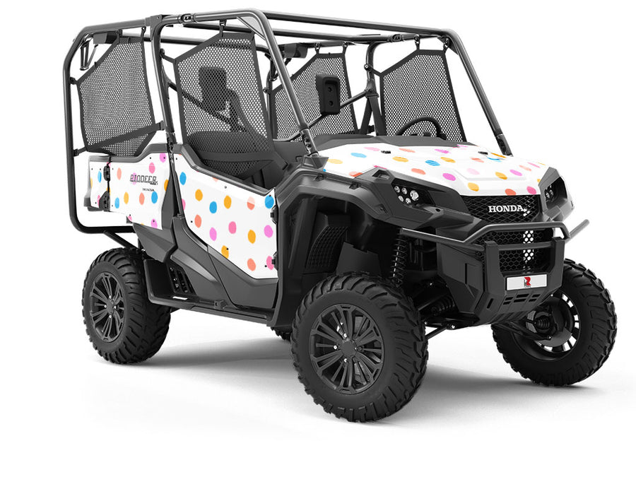 Easter Breeze Polka Dot Utility Vehicle Vinyl Wrap