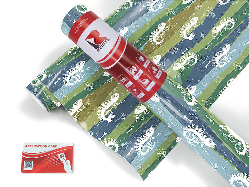 easygoing chameleons animal Craft Vinyl Roll