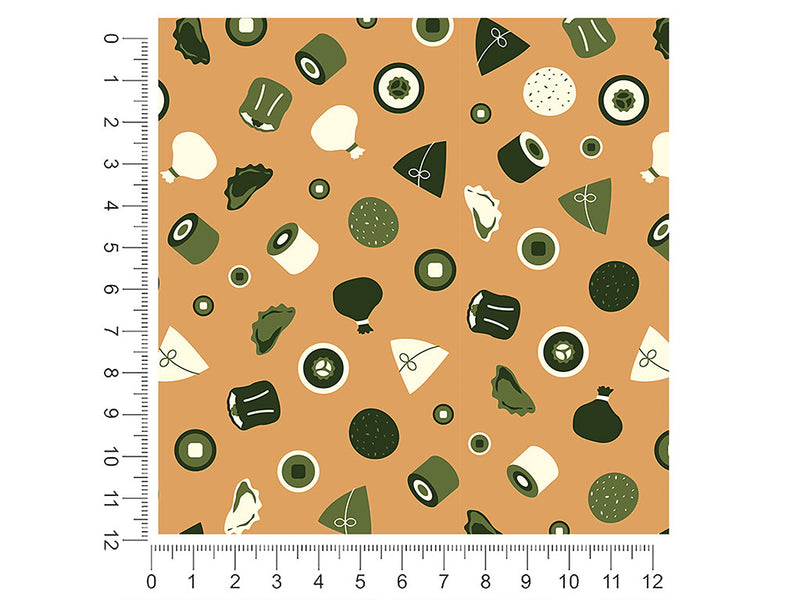 eat green japanese 1ft x 1ft Craft Sheets