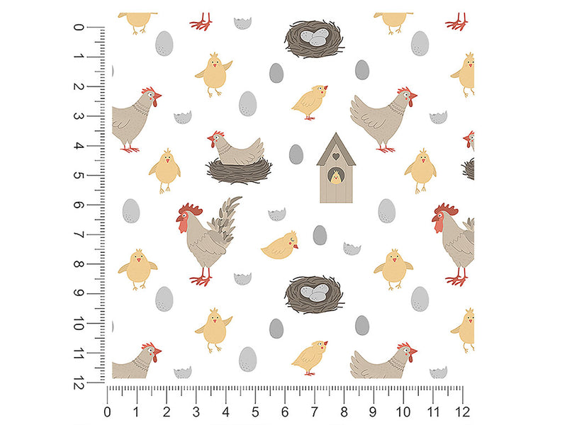 egg production bird 1ft x 1ft Craft Sheets