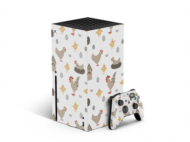 egg production bird XBOX DIY Decal