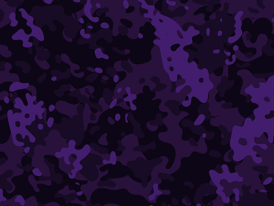 Eggplant Flecktarn Camouflage Vinyl Wrap Pattern~Rwraps Series 914 Digitally Printed Vinyl Wrap~0