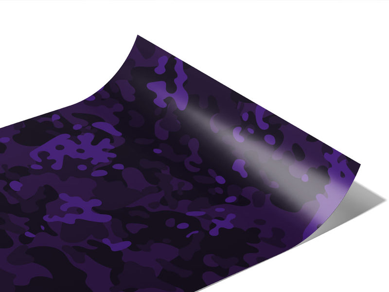 Eggplant Flecktarn Camouflage Vinyl Wraps~Rwraps Series 914 Digitally Printed Vinyl Wrap~1