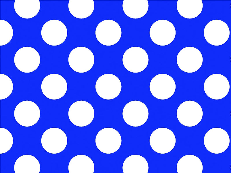 Egyptian Blue Polka Dot Vinyl Wrap Pattern~Rwraps Series 914 Digitally Printed Vinyl Wrap~0