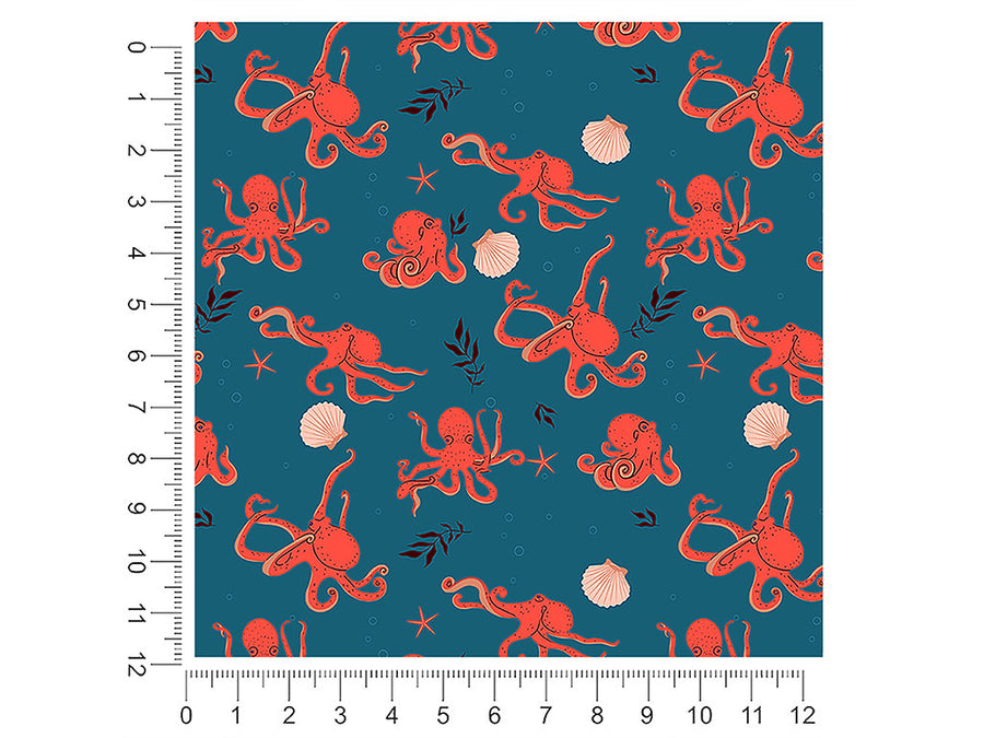 eight-armed shuffle salt water 1ft x 1ft Craft Sheets