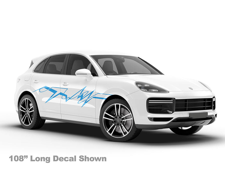 EKG SUV Custom Body Graphic