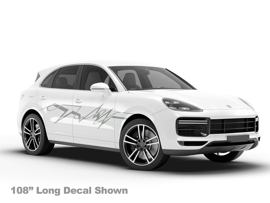 EKG SUV Custom Body Graphic
