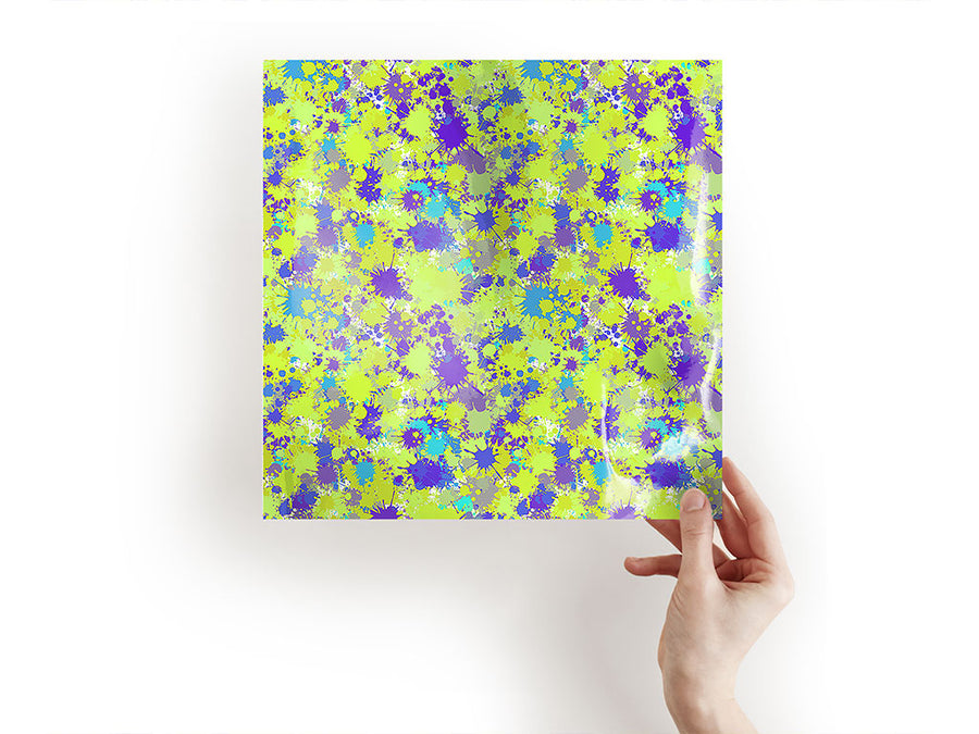 electric avenue paint splatter Craft Sheets