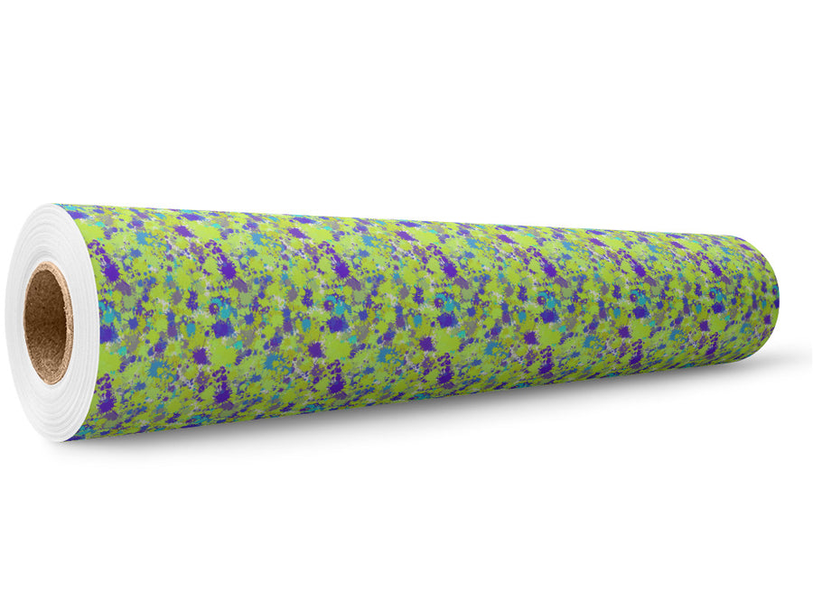 Electric Avenue Paint Splatter Wrap Film Wholesale Roll~Rwraps Series 914 Digitally Printed Vinyl Roll~5