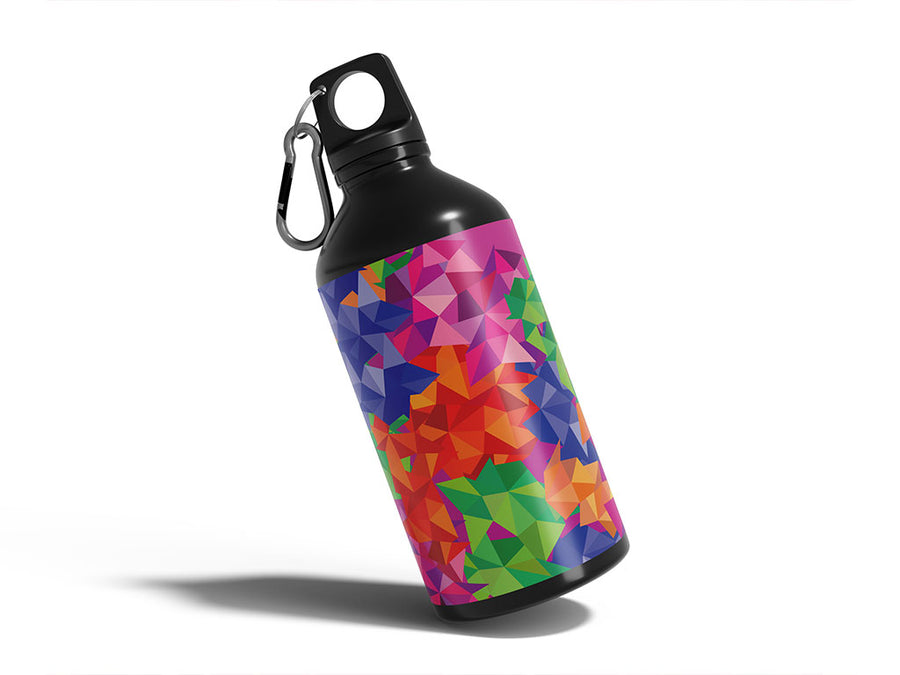 electric beast abstract geometric Water Bottle DIY Stickers