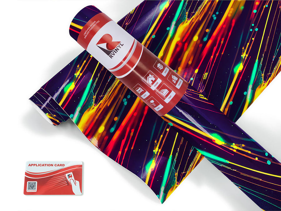 electric current science fiction Craft Vinyl Roll